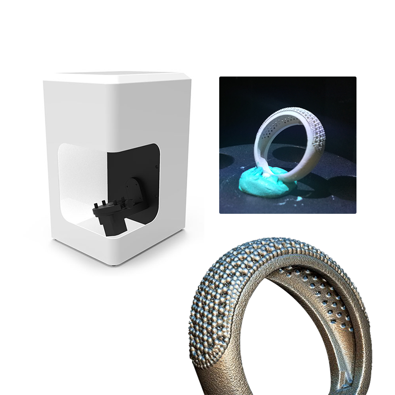 scan 3d d'une bague avec le thunk3d js300